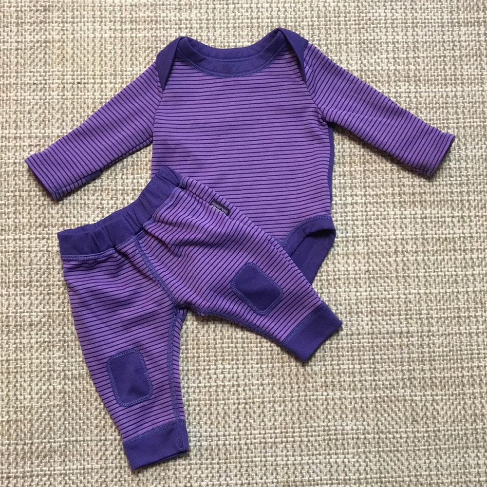 Patagonia Base Layer Set (size 0-3m)